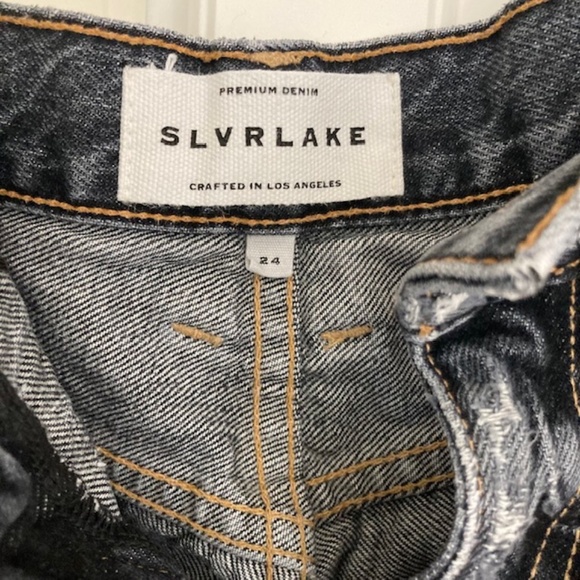 Slvrlake Beatnik Jeans, Broken Coal - Picture 5 of 6
